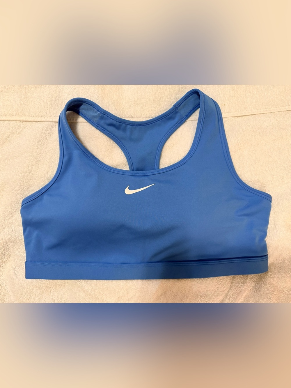 XXL Nike Women's Blue Racerback Dri-FIT Sports Bra